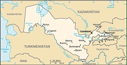 中国是乌兹别克斯坦2022年出口的主要目的地