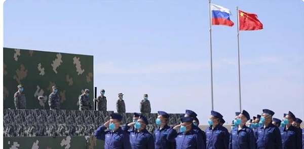 中俄军事演习活动