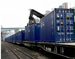 俄罗斯铁路公司与中国锦州港合作框架内的首列集装箱班列抵达白俄罗斯