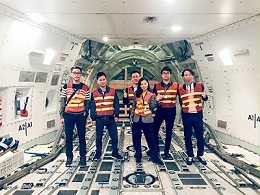 瞬移达-香港至乌克兰包机合照